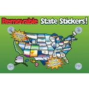 State Sticker REMOVABLESTATESTICKERS INTERIOR ACCESSORIES RV  State Stickers, USA, Removable