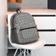 thumbnail image 5 of Easygdp Black And White Houndstooth Mochila Casual para Portátil, Mochila para Escuela, Viajes, Negocios, 5 of 6