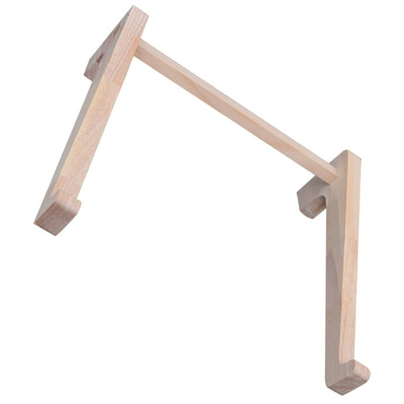 KALLORY Ergonomic Laptop Riser Holder Wood for Office 1Pcs 13.0X11.0X2.7In