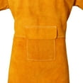 thumbnail image 3 of koolsoo Leather Welding Jacket , Long Welding Clothes , Anti - scald / Flame Resistant , 120cm, 3 of 9