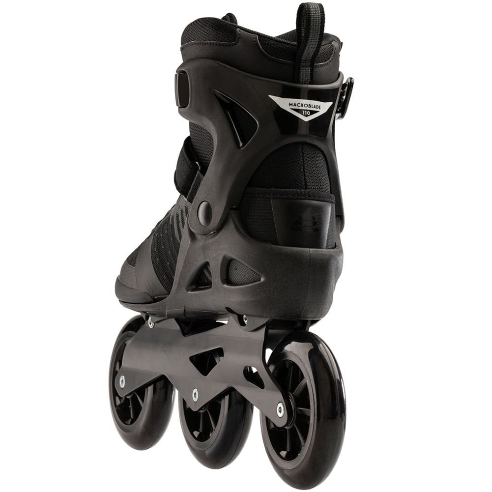 ROLLERBLADE MACROBLADE 110 3WD, Color: Black/Lime, Size: 12.5 (072204001A1-12.5)