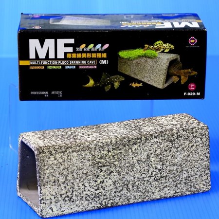 Pleco Spawning Cave Ceramic M Size Cichlid Moss Aquarium Fish