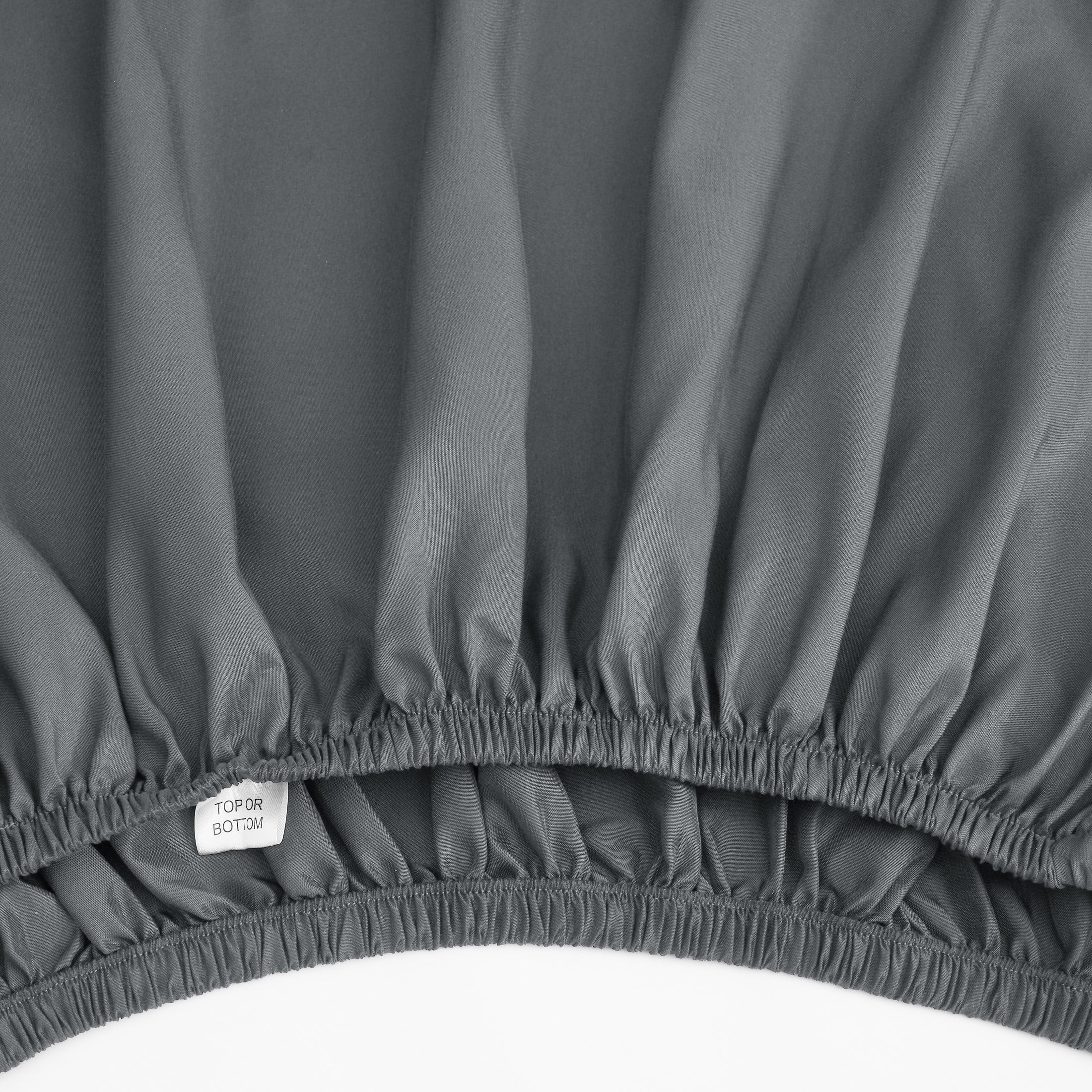 Mainstays Super Soft Brushed Microfiber Bed Sheet Set, Soothing Gray, Queen, 4 Piece