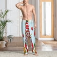 thumbnail image 6 of Lsque Funny Christmas Gnome Print Men's Pajama Pants, Lounge Pant - Comfortable Home Wear,Elastic Waistband, Stylish Design-Medium, 6 of 9