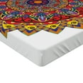 thumbnail image 2 of Ambesonne Ethnic Fitted Sheet, Hippie Bohem, Twin XL Size, Multicolor, 2 of 3