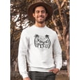 thumbnail image 2 of It Is Sumer Time! Sweatshirt Men -Image by Shutterstock, Male x-Large, 2 of 4