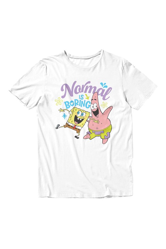 Normal Is Boring Men's T Shirt (White, S-XXXL)