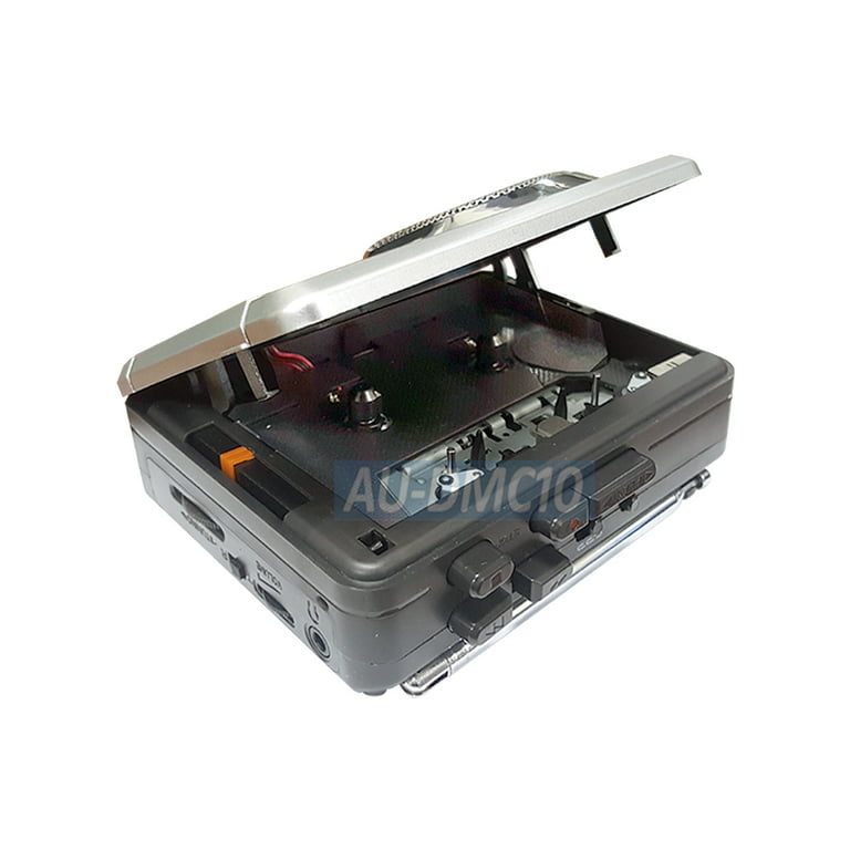 All-in-1 Walkman With Cassette Player AM FM Radio Recorder Digital Clock 