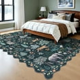 thumbnail image 3 of MJIAexp Jungle Animal Print 8x10 Area Rugs for Living Room, Green Soft Washable Rugs for Bedroom Ultra-Thin Non-Slip Modern Rug, Stain Resistant Rug Carpet for Dining Room, 3 of 7