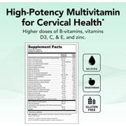 Theralogix ProCerv HP High-Potency Multivitamin - 90-Day Supply - Support for Women & Men - Immune Support Supplement* - includes B Vitamins, Vitamin C, Vitamin D & Zinc - NSF Certified - 270 Capsules