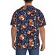 thumbnail image 3 of Fotbe Cute Foxes Camisa Estampada de Manga Corta para Hombre, Casual de Verano, Estilo Playero, Sin Arrugas-Small, 3 of 5
