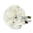 thumbnail image 2 of Keepsake Artificial Rose Bouquet /centerpiece/table top flower (White), 2 of 3