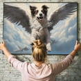 thumbnail image 4 of Border Collie Pet Memorial Canvas - Dog Memorial Gifts for Loss of Dog, Bereavement Gifts for The Loss of Pet - Pet Memorial Gifts - Dog Cat Memorial Poster, 4 of 5