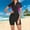 Red, variant on Baqcunre Swimwears One Pieces, Womens Swimsuit Swimming Costume Competitive Athletic Swimwear Racerback Training Surfing Bathing Suits Beachwear Black L