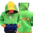 thumbnail image 3 of Anime Figures Kids Sally Hooded Sweatshirt Clothes Pullover Boys Hoodie Nita-Heros Stars-Game Cosplay Coat Clothes Fleece Tops, 3 of 5