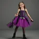 thumbnail image 5 of Vestido de malla tejida con forma de calabaza para niñas, disfraz de cosplay, disfraz de fiesta de carnaval de Halloween, disfraz de calabaza para niños pequeños, vestido de tutú de baile, 5 of 5