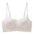 thumbnail image 4 of Womens Wireless Bras Adjustable Straps T Shirt Bra Bralettes Comfortable Breathable Everyday Bra, 4 of 7