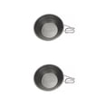 thumbnail image 2 of Greeniant Coolcamp Outdoor Bowl Portable 300ml Senderismo Vajilla con mango Boca ancha Agua Café Utensilios de cocina resistentes al calor Negro Type1 NO1, 2 of 6