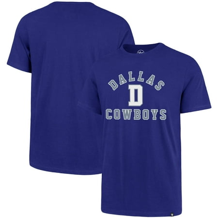 Men's '47 Royal Dallas Cowboys Varsity Arch Throwback T-Shirt