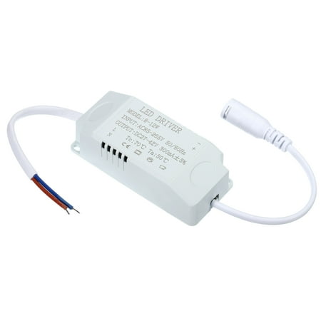 

Uxcell 8-12W 300mA LED Driver AC 85-265V Output 27-42V DC Female Connector 3pcs