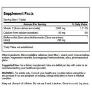 Swanson Buffered Vitamin C with Bioflavonoids 1,000 mg 250 Tablets