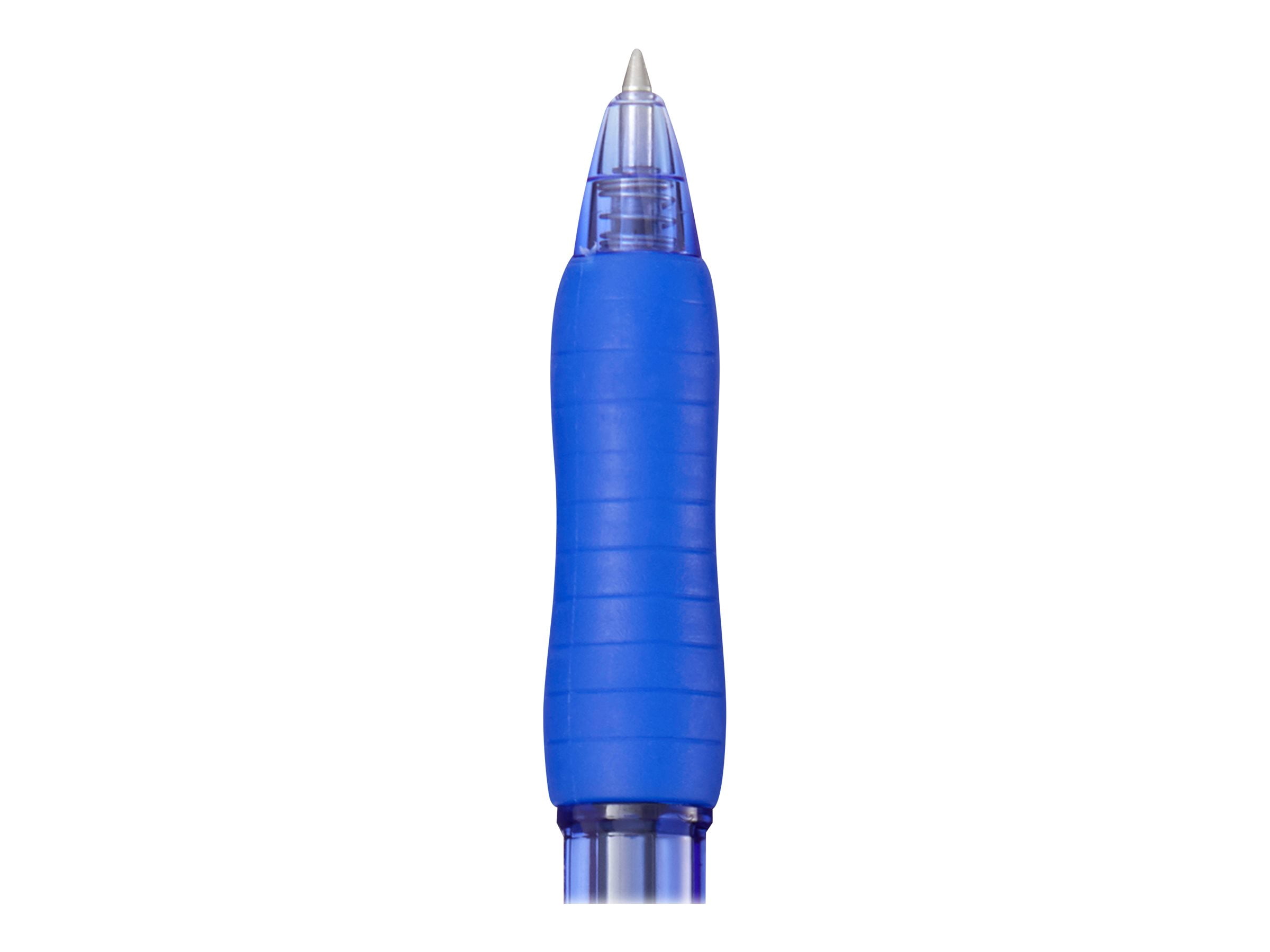 Papermate 2095472 0.7 mm Profile Retractable Gel Pen, Blue - Pack of 12