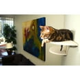 thumbnail image 2 of The Refined Feline Cat Clouds Wall Mounted Perch with Heavy Duty Wall Anchors, off-White (2 Pack), 2 of 3