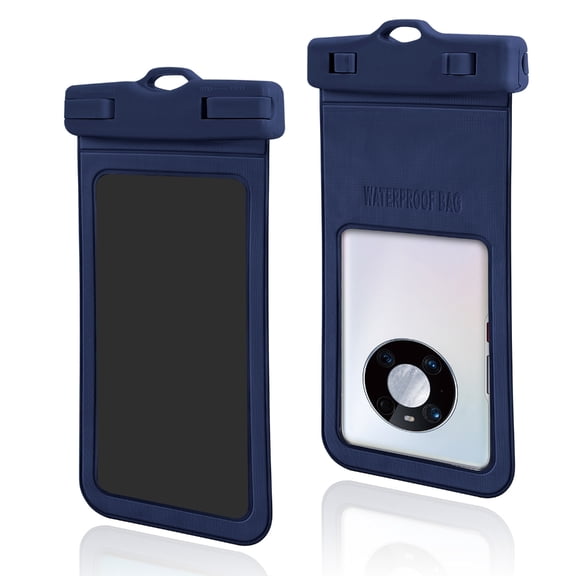 Clear PVC Waterproof Floating Phone Protector For Kayaking Beach Activity Shockproof Structure Secure Lanyard Included