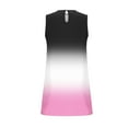 thumbnail image 5 of Xdegoge of The Day Summer Dresses for Women 2025 Sleeveless Crew Neck Sundress Fashion Gradient Midi Dress with Pockets Casual Flowy Beach Dresses, 5 of 7