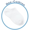 thumbnail image 4 of Jefferies Socks Girls Sport Pattern Solid Color Low Cut Liner Socks 9 Pair Pack, 4 of 5