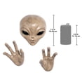 thumbnail image 7 of Design Toscano Roswell The Alien Plaque, 7 of 7