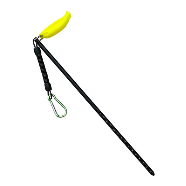 Soidarity Scuba Diving Lobster Stick Pointer Submarino Shaker Noise Maker Deportes acuáticos Negro