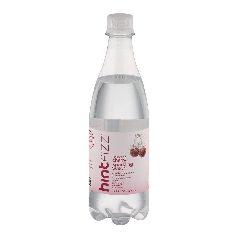 Hint Fizz Unsweet Cherry Sparkling Water, 16.9 FL OZ by Hint, Inc.