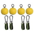 thumbnail image 1 of 4x Escalada Pull Up Balls Sujeción de agarres Correas Trainer Ejercitador de antebrazo, 1 of 9