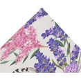thumbnail image 4 of Butterfly Lavender Tapestry Wall Hanging Tapestries Happy Colorful Hippie Psychedelic Art Polyester Carpet Wall Decorative for Living Room Bedroom 90x60inch, 4 of 7