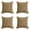 Brown-4PCS, variant on 2PCS Corduroy Throw Pillow Covers 18x18 Inch Soft Throw Pillow Cases Decorative Cushion Covers for Living Room Couch Bed Sofa Farmhouse Boho Home Decor Fall Autumn Decor