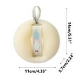 thumbnail image 4 of Xihbxyly Bola de Ducha de Masaje, Esponja de Baño Exfoliante Elástica, Lufa Limpiadora Suave, Cepillo de Baño Generador de Espuma, Rutina de Cuidado de La Piel, Experiencia de Spa En Casa, Cinta de S, 4 of 6