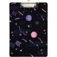 thumbnail image 2 of FMSHPON Space Planets Clipboard Hardboard Wood Nursing Clip Board and Pull for Standard A4 Letter 13x9 inches, 2 of 8