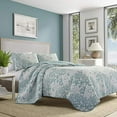 thumbnail image 1 of Tommy Bahama Laguna Beach Quilt Set, King, Pastel Green, 1 of 2