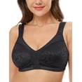 thumbnail image 1 of TRAHOO-Women's Non Padded Wire-Free Minimizer Full Coverage Bra Comfort Plus Size Everyday Bras, 1 of 4
