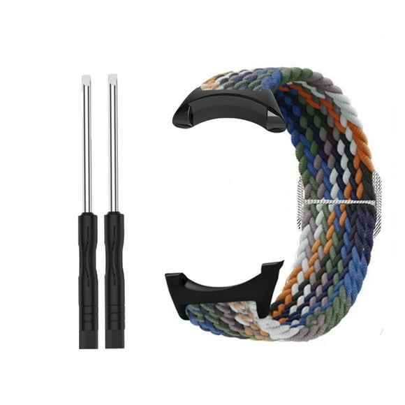 TFixol 22mm Denim Elastic Nylon Strap for Suunto Core Metal Watch - Adjustable, Durable, and Stylish in 15 Colors