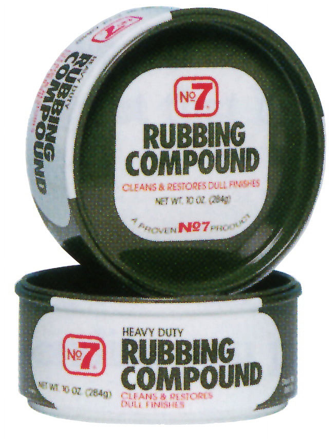 No7 08610 Heavy-Duty Rubbing Compound, 10 Oz
