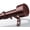 Bronze, variant on Heavy Duty Adjustable Curtain Rods for Windows, 1-Inch Diameter Matte Black Curtain Rod, 32-96 Inches