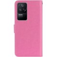 thumbnail image 5 of Case for Xiaomi Poco F4 5G with Credit Cards Pocket, Glitter Bling Diamond PU Leather Wallet Phone Case Flip Cover for Xiaomi Poco F4 5G Owl Pink, 5 of 12