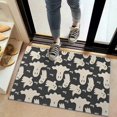 thumbnail image 2 of Halloween Ghost Boo Pattern Door Rugs,Washable Non Slip Door Mats Indoor,Decorative Door Mats,Entry Mat Indoor for Entrance,Bedroom,Kitchen,Bathroom,20"x32", 2 of 6