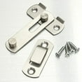 thumbnail image 4 of 4X 20X50X70mm Stainless Steel Gate Door Bolt Latch Slide Lock Hardware, 4 of 7