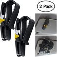 thumbnail image 3 of Pack de 2 soportes para gafas de sol (negro), con clip para gafas de sol o tarjetas, 3 of 5