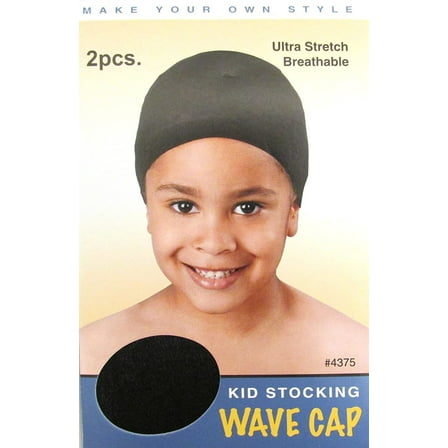 Annie #4375 2 Piece Kids Stocking Wave Cap Assorted