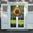 thumbnail image 4 of TopLLC Fall Decor, Home Decor, Room Decor, Wall Decor Style Sunflower Iron Chain Decoration Holiday Window Display Porch Decoration Pendant Gift Decoration Acrylic Sunflower Window, 4 of 5