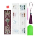 thumbnail image 2 of Peahefy Bookmark DIY Beaded Bookmark Painting Bookmark DIY Rhinestones Beaded Bookmarks With Tassel Craft Gift Rhinestones Bookmark, 2 of 8